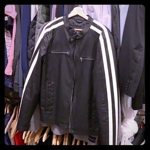 Guess Mens Medium Motorcycle Style Jacket